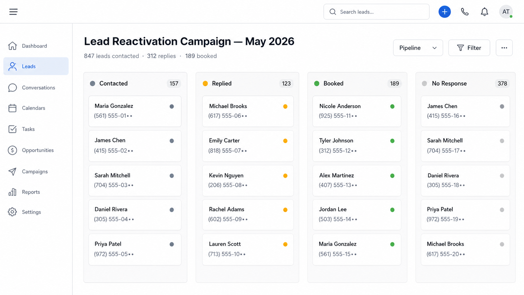 Dead Lead Reactivation
